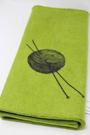 Fibres of Life Single Point Needle Case in Lime
