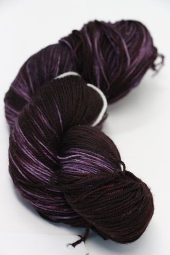 Malabrigo Sock Yarn in  Velvet Grapes (204)			 