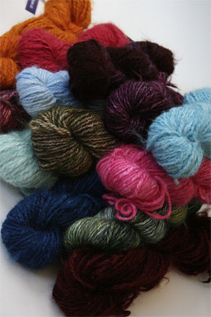 Malabrigo Hand Dyed Angora yarn