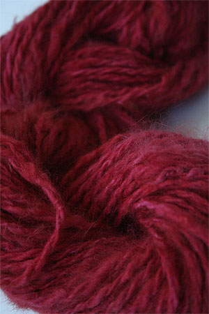 Malabrigo hand-dyed Angora Yarn in Geranio