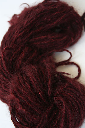 Malabrigo hand-dyed Angora Yarn in Burgundy