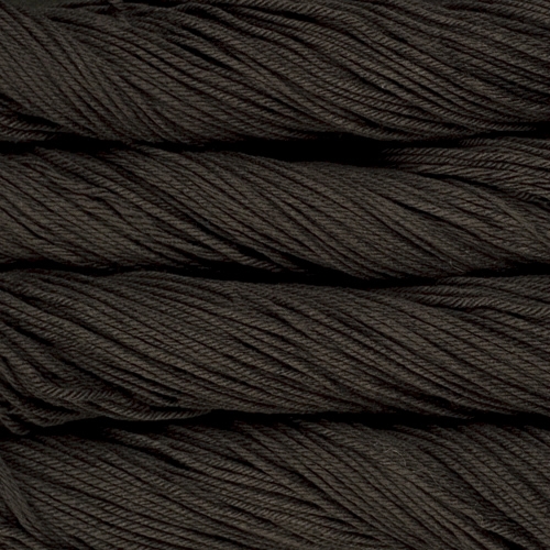 malabrigo Arroyo Bulky Merino Wool knitting yarn in Black