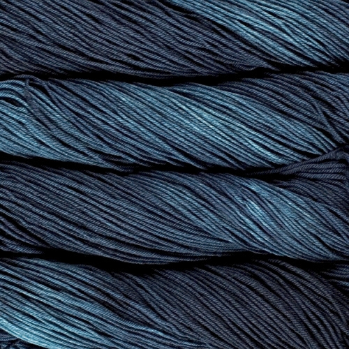 malabrigo Arroyo Bulky Merino Wool knitting yarn in Prussia Blue