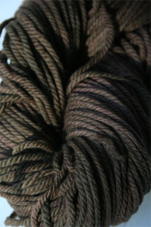 malabrigo chunky yarn in 037 Dark Earth