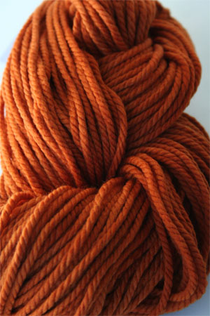 malabrigo chunky yarn in 037 rhodesian