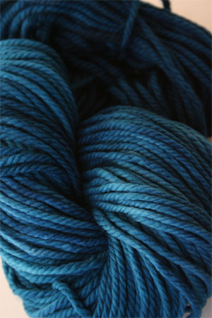 malabrigo chunky yarn in 037 tuareg