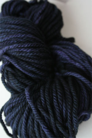 malabrigo chunky yarn in 052 Paris Night