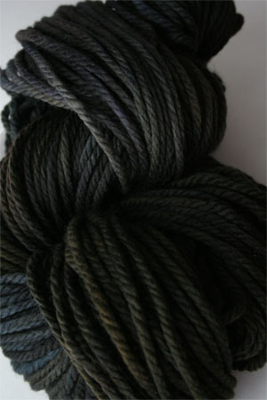 malabrigo chunky yarn in 179 Black Forest