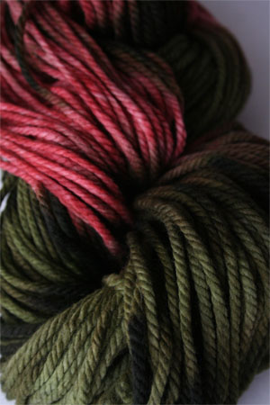 malabrigo chunky yarn in 241 Dusty Olive