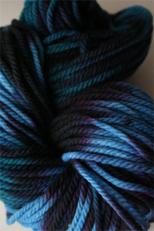 malabrigo chunky yarn in 247 Whales Road