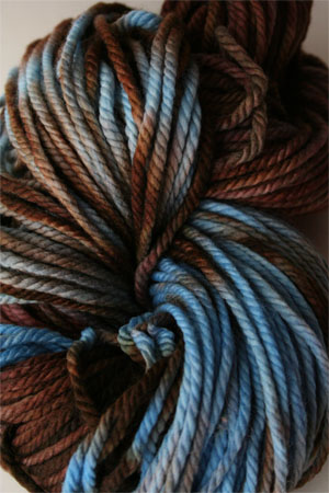 malabrigo chunky yarn in 259 Charrua