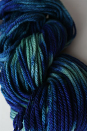 malabrigo chunky yarn in 273 Ibiza