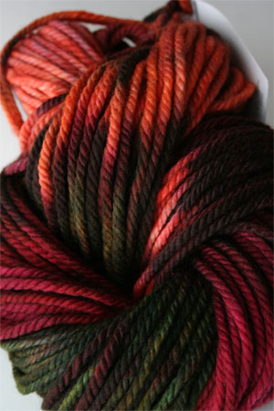 malabrigo chunky yarn in 275 noviembre