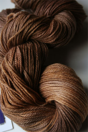 Malabrigo Finito Ultrafine Merino Wool Fingering Weight Yarn in 047 Coffee Toffee 
