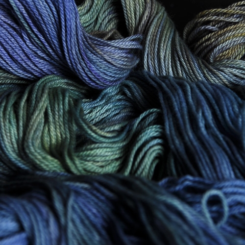 Malabrigo Finito Ultrafine Merino Wool Fingering Weight Yarn 416 Indicieta