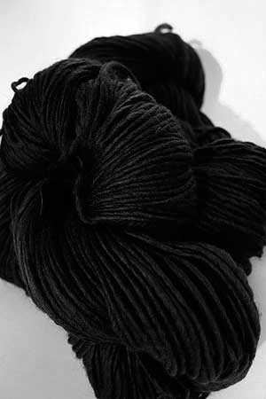 Malabrigo Merino Wool Yarn 195 Black 