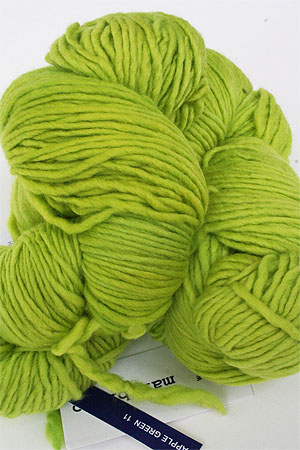 Malabrigo Worsted Merino Wool Yarn 011 Apple Green 