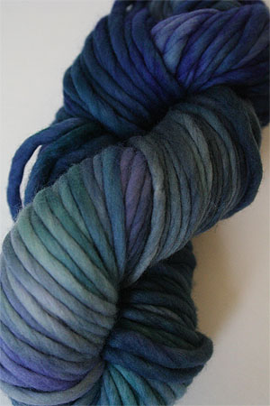 malabrigo Rasta Bulky Merino Wool knitting yarn in Azules