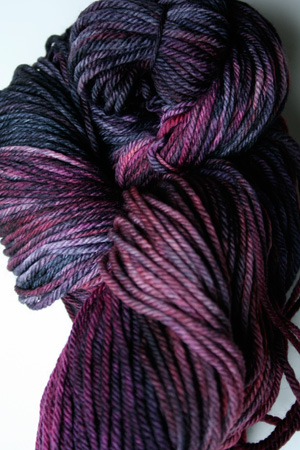 Malabrigo Rios Purpuras worsted Weight Superwash Merino Wool yarn
