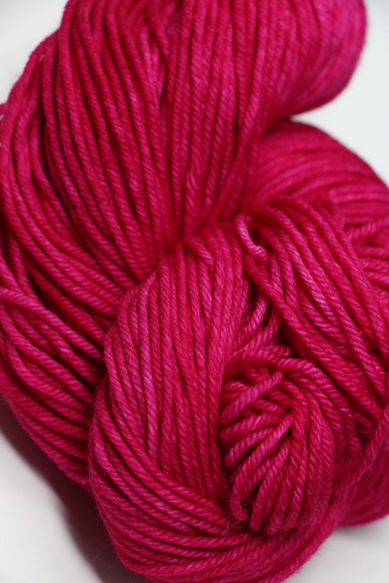 Malabrigo Rios Fucsia (093) Worsted Weight Superwash Yarn from