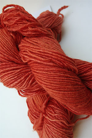 Malabrigo Silky Merino yarn in Coral