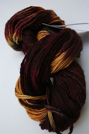 Malabrigo Silky Merino yarn in Loro Barranquero