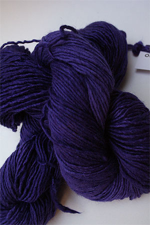 Malabrigo Silky Merino yarn in Purple Mystery