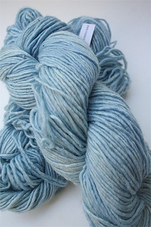 Malabrigo Silky Merino yarn in Celeste