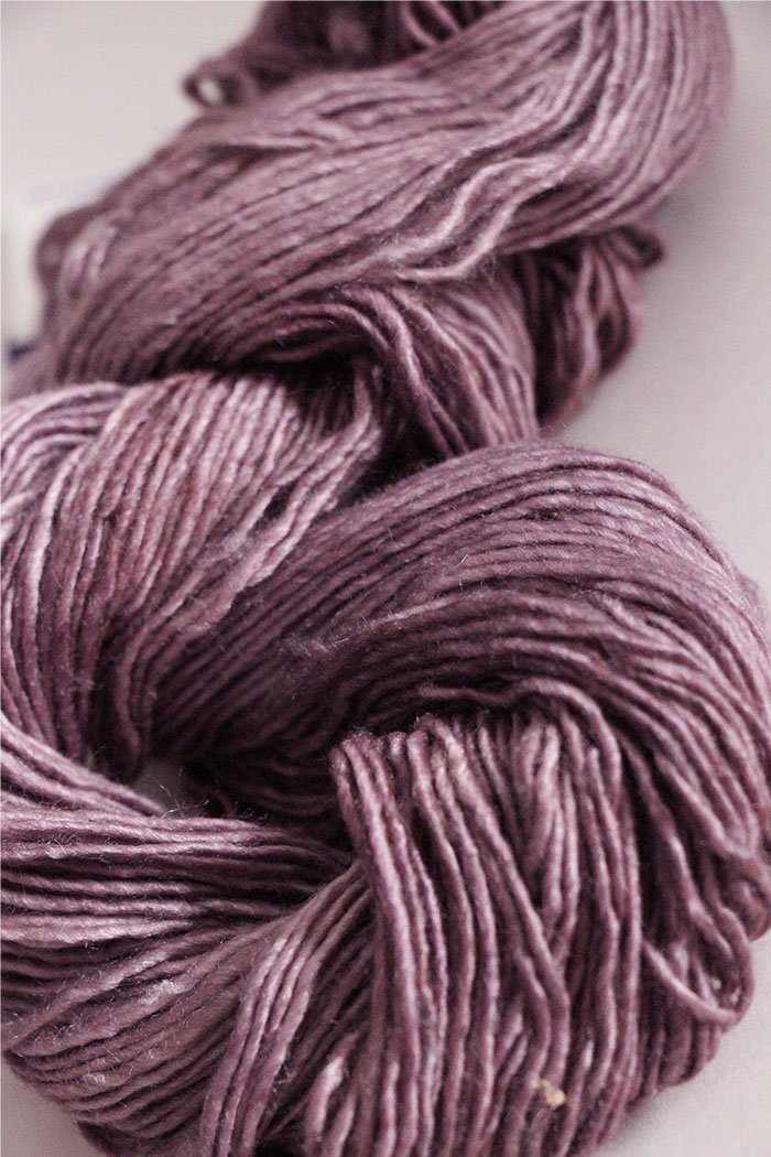 Malabrigo Silky Merino Knitting Yarn in Wisteria