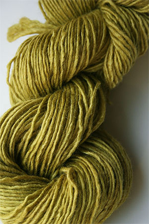 Malabrigo Silky Merino yarn in Manzanilla Olive