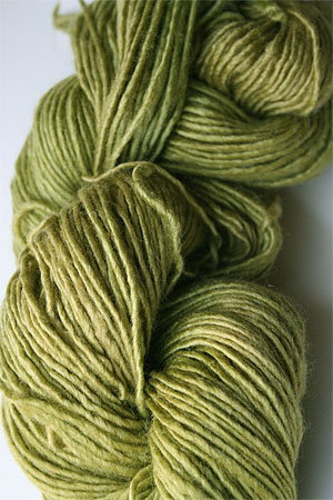 Malabrigo Silky Merino yarn in Lettuce