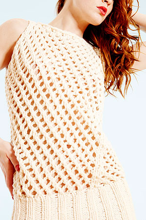 army of knitters ERQUY Knitted Camisol pattern