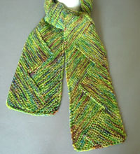 Artyarns Knitting Patterns Zigzag Modular Scarf