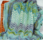 Artyarns Cashmere Crochet or Knit Baby Blanket