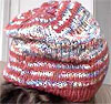 artyarns glitzy reversible doubleknit hat