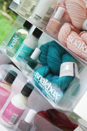 Soakbox from SOAKWASH Special Soak for Handknits gift set