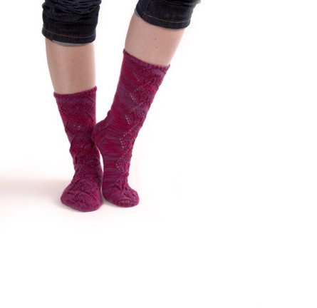 Grape Gatsby Free Knitting pattern from SOAK