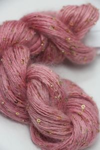 Artyarns Beaded Mohair with Sequins | 2287 Annes Pink (Gold)





