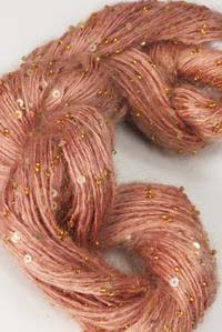 Artyarns Beaded Mohair with Sequins | 271 Antique Peach 
 (Gold)