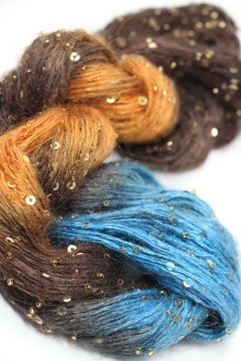 Artyarns Beaded Mohair with Sequins | 523 New Mexico (Gold)