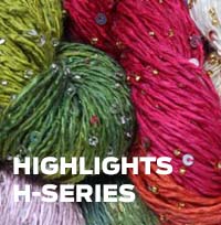 H Series Highlights Beaded silk and sequins light