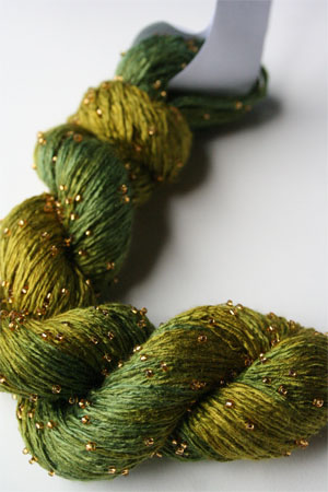 H22 Gold Beaded Silk Light from Artyarns