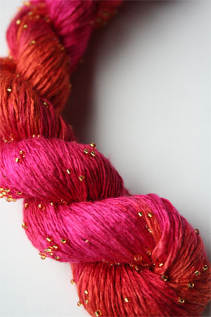 H25 Gold Beaded Silk Light from Artyarns