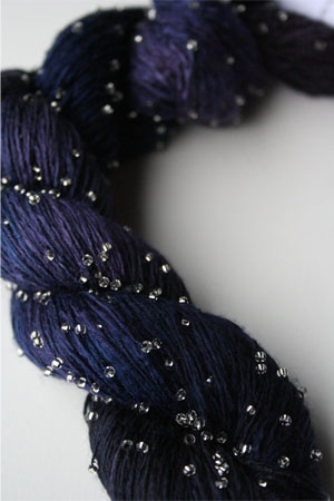 H21 Silver Beaded Silk Light from Artyarns