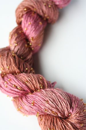 H10 Gold Beaded Silk Light from Artyarns