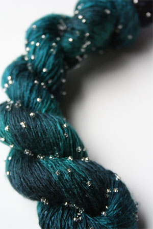 H23 Silver Beaded Silk Light from Artyarns