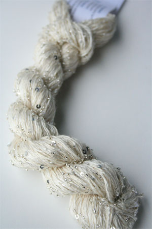 Beaded Silk and Sequins Light in 250 Silver Artyarns