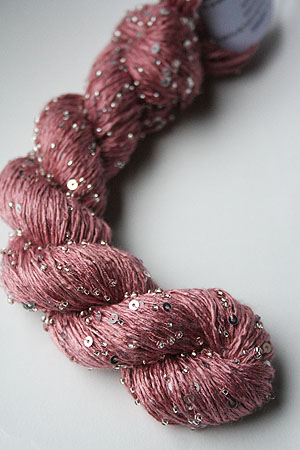 Beaded Silk and Sequins Light in 1004 Silver Artyarns