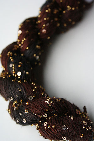 Beaded Silk and Sequins Light in H19 Gold Artyarns