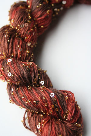 Beaded Silk and Sequins Light in H6 Gold Artyarns